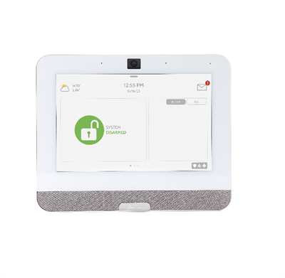 IQ4 hvidt smart alarm panel