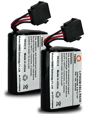 Batteripakke til trådløs sirene