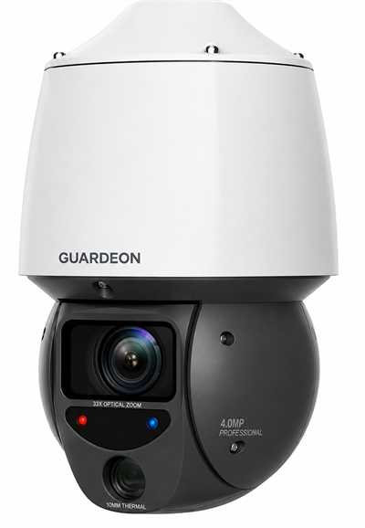 Guardeon PTZ 33 x optisk zoom 4.0mp med 10mm Termisk