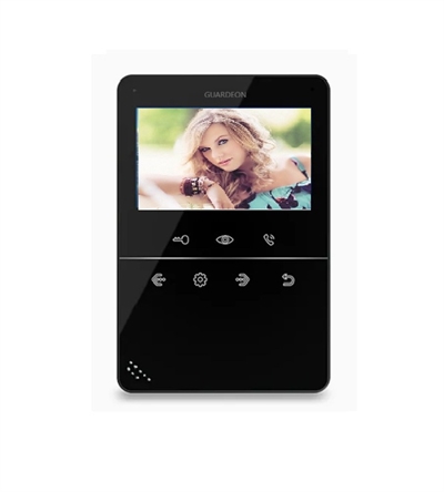 GPVM-B300S/4.3 4.3" lite monitor, sort 2-leder bus