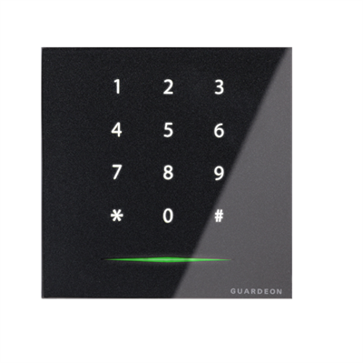 Prestige glas kodetastatur med multilæser (sort)