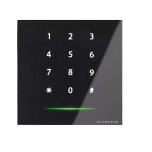 Prestige glas kodetastatur med multilæser (sort)