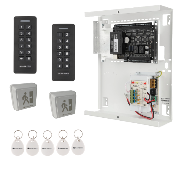 ADK pakke nr. 16 ( 2 dørs ADK / 2 READX-MF tastatur & læser )